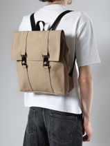 Rugzak 1 Compartiment Rains Beige city 13310-vue-porte